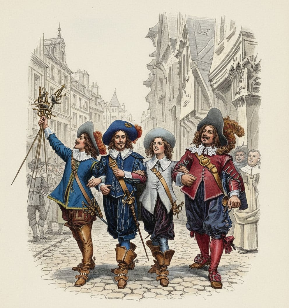 Про мушкетерів реальних і книжкових